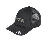 Adidas Mixte Mercedes - AMG Petronas Formula One Team Snapback Logo Trucker Cap, Black/White, M