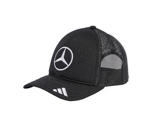 Adidas Mixte Mercedes - AMG Petronas Formula One Team Snapback Star Trucker Cap, Black/White, L