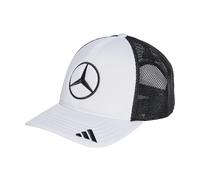 Adidas Mixte Mercedes - AMG Petronas Formula One Team Snapback Star Trucker Cap, White/Black, S
