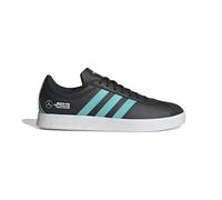 adidas Mixte Mercedes - AMG Petronas Formula One Team VL Court Base Shoes, Core Black/Semi Mint Rush/FTWR White, 45 1/3 EU