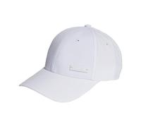 adidas Mixte Metal Badge Lightweight Baseball Cap, White, M