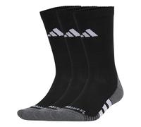 adidas Mixte PERFORMANCE CLIMACOOL CUSHIONED CREW 3P, Black/White, 10.5-12.5