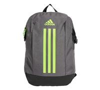 adidas Mixte Power Backpack, Grey Strata/Lucid Lemon, One size