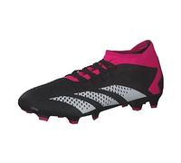 ADIDAS Mixte Predator Accuracy.3 Firm Ground Boots Chaussures de Football, Core Black/Cloud White/Shock Pink, 48 EU