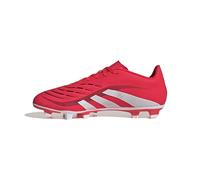 adidas Mixte Predator Club Firm Ground/Multi Ground Football Boots, Lucid Red/Cloud White/Core Black, 45 1/3 EU
