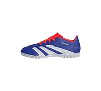 adidas Mixte Predator Club Football Boots Turf, Lucid Blue/Cloud White/Solar Red, 42 EU