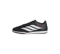adidas Mixte Predator Club Sala Indoor Football Shoes, Core Black/FTWR White/Lucid Red, 41 1/3 EU