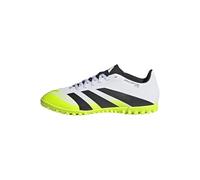 Adidas Mixte Predator Club Turf Football Boots, FTWR White/Core Black/Lucid Lemon, 41 1/3 EU