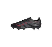 adidas Mixte Predator League Firm Ground/Multi Ground Football Boots, Core Black/Grey Four/Lucid Red, 43 1/3 EU