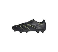 adidas Mixte Predator League Firm Multi Ground Football Boots Chaussures, Core Black/Carbon/Lucid Lemon, 44 EU