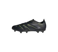adidas Mixte Predator League Firm Multi Ground Football Boots Chaussures, Core Black/Carbon/Lucid Lemon, 40 2/3 EU