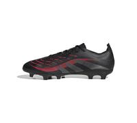 adidas Mixte Predator League Firm Multi Ground Football Boots Chaussures, Core Black/Grey Four/Lucid Red, 41 1/3 EU