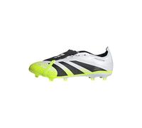 Adidas Mixte Predator League Fold-Over Tongue Firm Ground/Multi Ground Football Boots, Cloud White/Core Black/Lucid Lemon, 45 1/3 EU