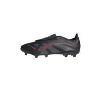 adidas Mixte Predator League Fold-Over Tongue Firm Multi Ground Football Boots Chaussures, Core Black/Grey Four/Lucid Red, 42 EU