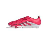 adidas Mixte Predator League Fold-Over Tongue Firm Multi Ground Football Boots Chaussures, Lucid Red/Cloud White/Core Black, 41 1/3 EU