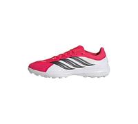 adidas Mixte Predator League Fold-Over Tongue Indoor Football Shoes, Lucid Red/Core Black/FTWR White, 40 EU