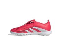 Adidas Mixte Predator League Fold-Over Tongue Turf Football Boots, Lucid Red/FTWR White/Core Black, 46 EU