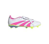 adidas Mixte Predator League Folded Tongue Firm Multi Ground Chaussure de Football, Blanc Rose Lucid Citron Lucid, 44 2/3 EU
