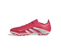 adidas Mixte Predator League Football Boots Artificial Grass, Lucid Red/Cloud White/Core Black, 46 EU