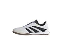 adidas Mixte Predator League Indoor Football Boots Chaussures, Cloud White/Core Black/Lucid Lemon, 44 EU