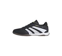 adidas Mixte Predator League Indoor Football Boots Chaussures, Core Black/Cloud White/Lucid Lemon, 44 2/3 EU