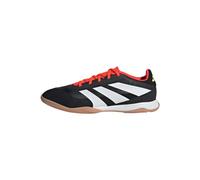 adidas Mixte Predator League Indoor Football Boots, Core Black/Cloud White/Solar Red, 43 1/3 EU