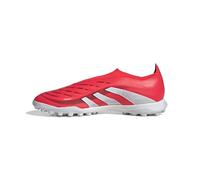 Adidas Mixte Predator League Laceless Turf Football Boots, Lucid Red/Cloud White/Core Black, 44 EU