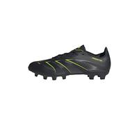 adidas Mixte Predator League Multi Ground Football Boots Chaussures, Core Black/Carbon/Lucid Lemon, 43 1/3 EU