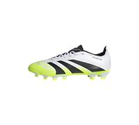 adidas Mixte Predator League Multi Ground Football Boots, FTWR White/Core Black/Lucid Lemon, 42 EU
