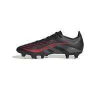 adidas Mixte Predator League Soft Ground Football Boots Chaussures, Core Black/Grey Four/Lucid Red, 46 EU