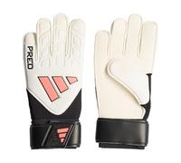 adidas Mixte Predator Match Goalkeeper Glove Gloves, White/Black/Solar Turbo, 7