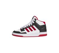 adidas Mixte Rapid Court Mid Shoes Basket, Core Black/Team Power Red 2/FTWR White, 46 EU