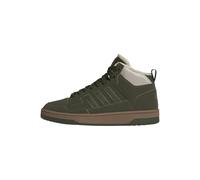 adidas Mixte Rapid Court Mid Winterized Shoes, Night Cargo/Night Cargo/Wonder Beige, 49 1/3 EU