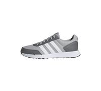 adidas Mixte Run 50s Shoes Chaussures, Grey Two/Cloud White/Grey Four, 45 1/3 EU