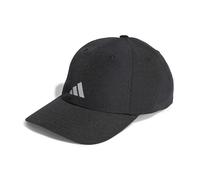 adidas Mixte Running Essentials AEROREADY Six-Panel Baseball Cap, Black/Matte Silver, L
