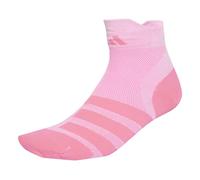 adidas Mixte RUNxADIZERO Sock 1PP, White/Lucid Pink/Lucid Pink, 10.5-12.5