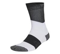 ADIDAS PERFORMANCE Chaussettes de sport 'Runxboost' gris chiné / noir / blanc, Taille 37-39