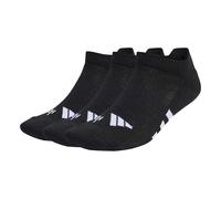 adidas Mixte Socks Performance Cushioned Low 3 Pairs, Black/Black/Black, IC9518, KXL