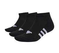adidas Mixte Socks Performance Cushioned Low 3 Pairs, Black/Black/Black, IC9518, M
