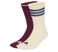 adidas Mixte Stadium Graphic Sock 2 Pair Pack Socks, maroon/ivory/dark blue, XL