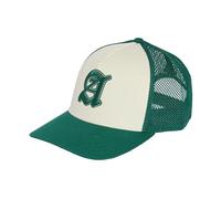 adidas Mixte Stadium Graphic Trucker Cap, Ivory/Collegiate Green, XS-S