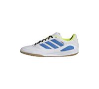 adidas Mixte Super Sala Competition III Indoor Football Shoes, FTWR White/Lucid Ray Blue/Solar Yellow, 41 1/3 EU