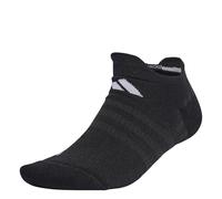 adidas Mixte Tennis Low-Cut Cushioned Socks 1 Pair, Black/White, 6.5-8