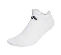 adidas Mixte Tennis Low-Cut Cushioned Socks 1 Pair, White/Black, 6.5-8