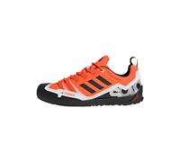 Adidas Mixte Terrex Swift Solo 2.0 Hiking Shoes, Orange/Core Black/Crystal White, 48 EU