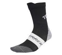 adidas Mixte Terrex Xperior CLIMACOOL Trail Crew Socks, Black, 6.5-8