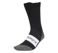 ADIDAS TERREX Chaussettes de sport 'Xperior' gris chiné / noir / blanc, Taille 37-39