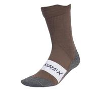 adidas Mixte Terrex Xperior CLIMAWARM Merino Crew Socks, Earth Strata, 4.5-6