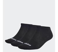 ADIDAS PERFORMANCE Chaussettes de sport 'Thin Linear Low-Cut 3 Pairs' noir / blanc, Taille 46-48