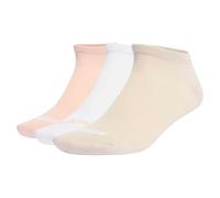 adidas Mixte Thin Linear Low-Cut Socks 3 Pairs, wonder alumina/blush pink/white, 40-42